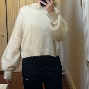 Zimmermann Cream Knit Sweater